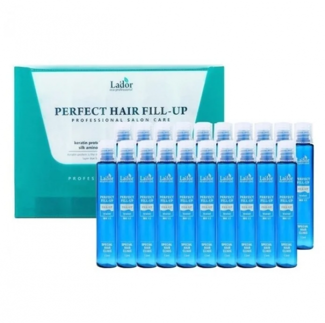 Ампульный филлер для восстановления волос Perfect Hair Fill-Up (10 шт.) Ампульный филлер для восстановления волос Perfect Hair Fill-Up (10 шт.)