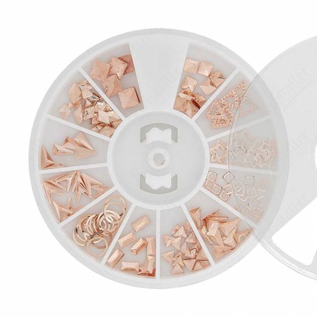 Набор металлического декора для маникюра №13