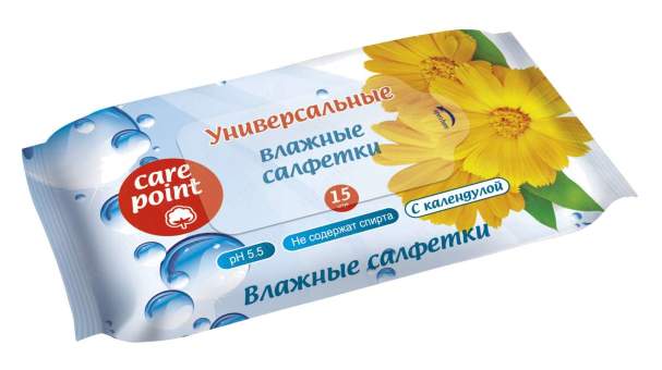 Влажные салфетки с экстрактом ромашки Влажные салфетки с экстрактом ромашки