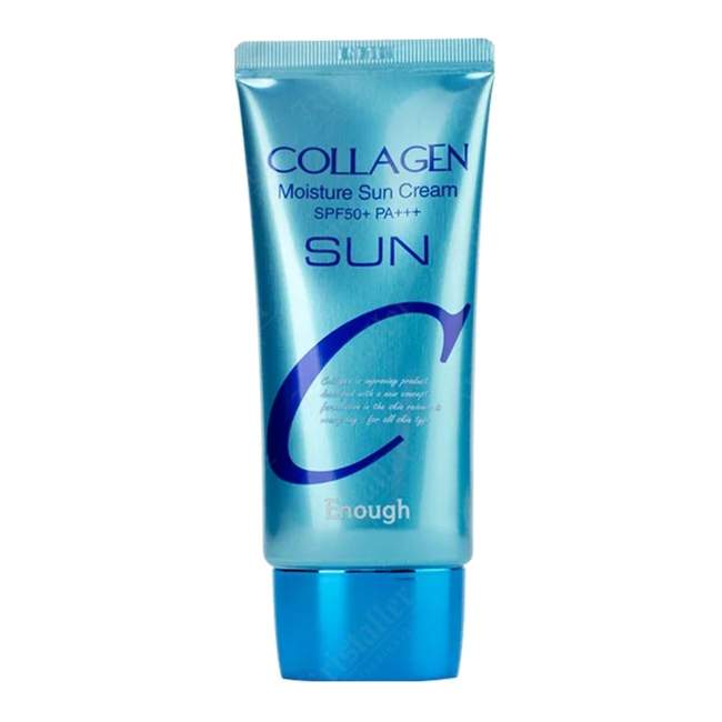 Солнцезащитный крем с коллагеном Collagen Moisture Sun Cream SPF 50 Солнцезащитный крем с коллагеном Collagen Moisture Sun Cream SPF 50