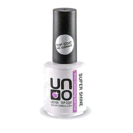 Верхнее покрытие для гель-лака «Uno» SUPER SHINE без липкого слоя, 15 мл. Верхнее покрытие для гель-лака «Uno» SUPER SHINE без липкого слоя, 15 мл.