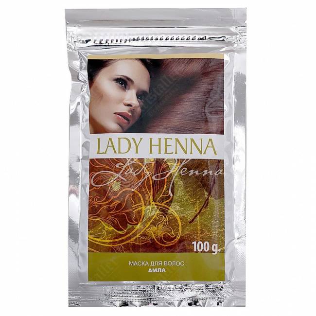 Маска для волос амла укрепляющая, Lady Henna Маска для волос амла укрепляющая, Lady Henna