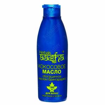 Масло для волос кокосовое с брингараджем, Aasha Herbals