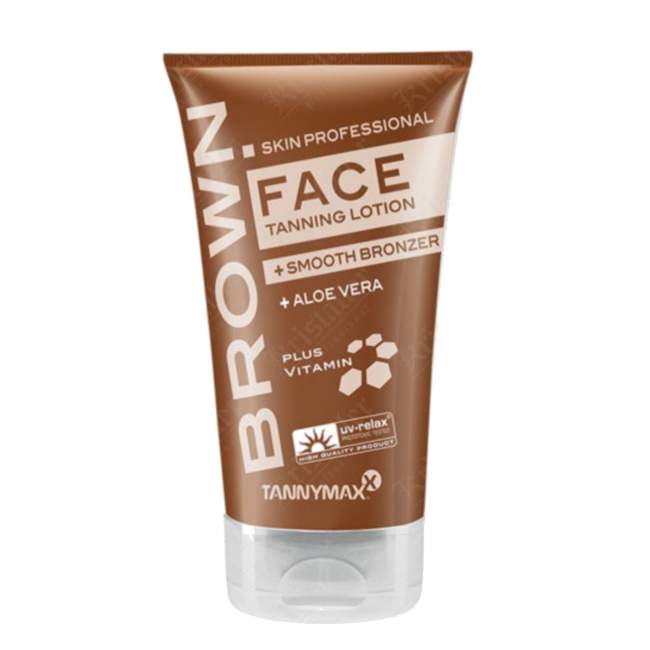Ускоритель загара лица с мягким бронзатором BROWN Face Smooth Bronzer